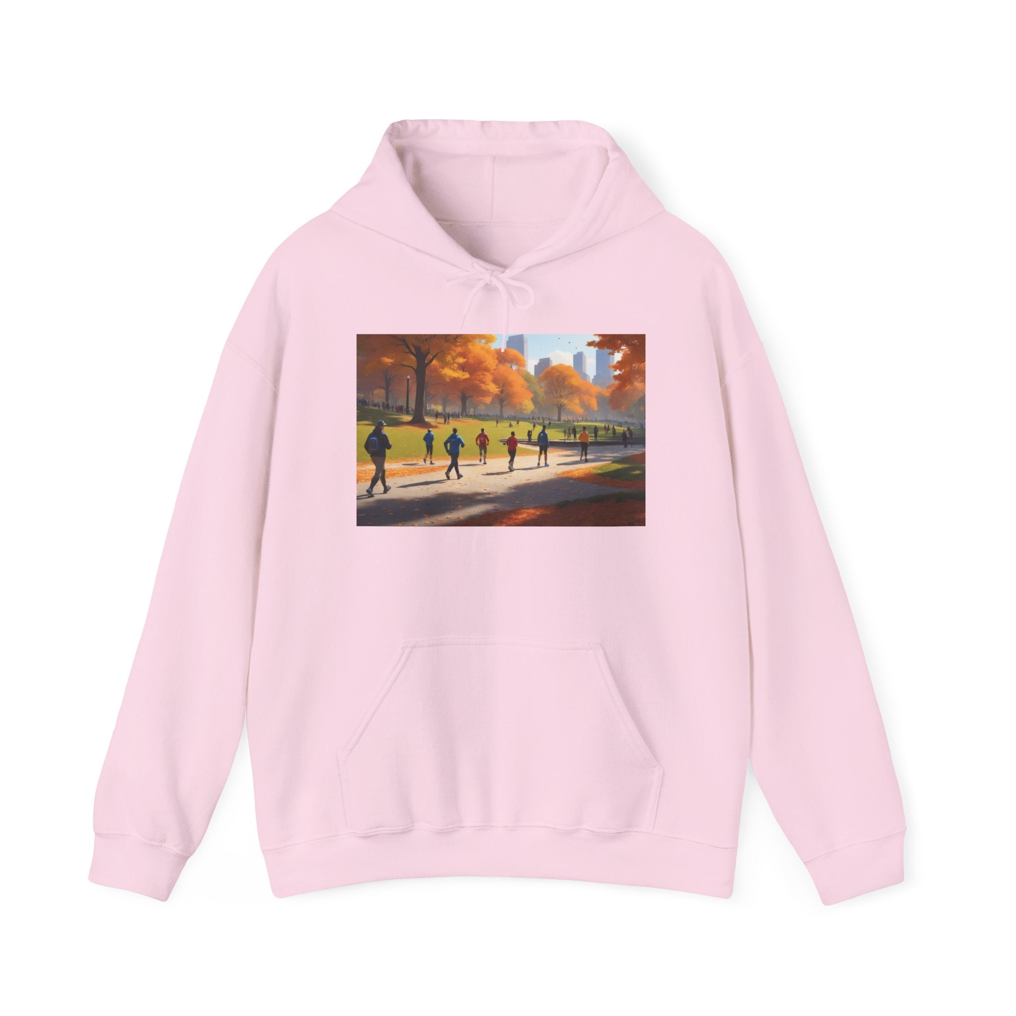 Autumn in Central Park Scene Hoodie
