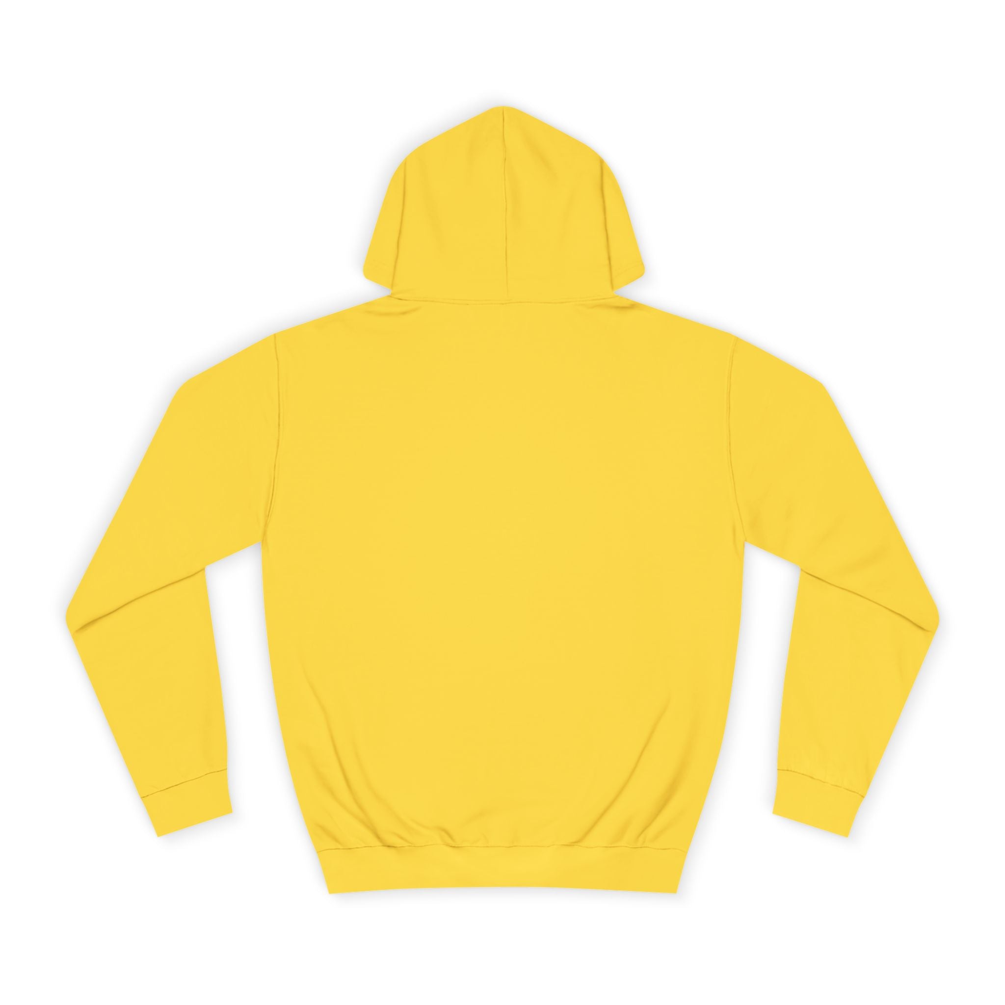 Hello Queen Yellow Unisex College Hoodie Yellow - Fun, Stylish Sweatshirt for Students, Perfect Gift, Casual Wear, Streetwear