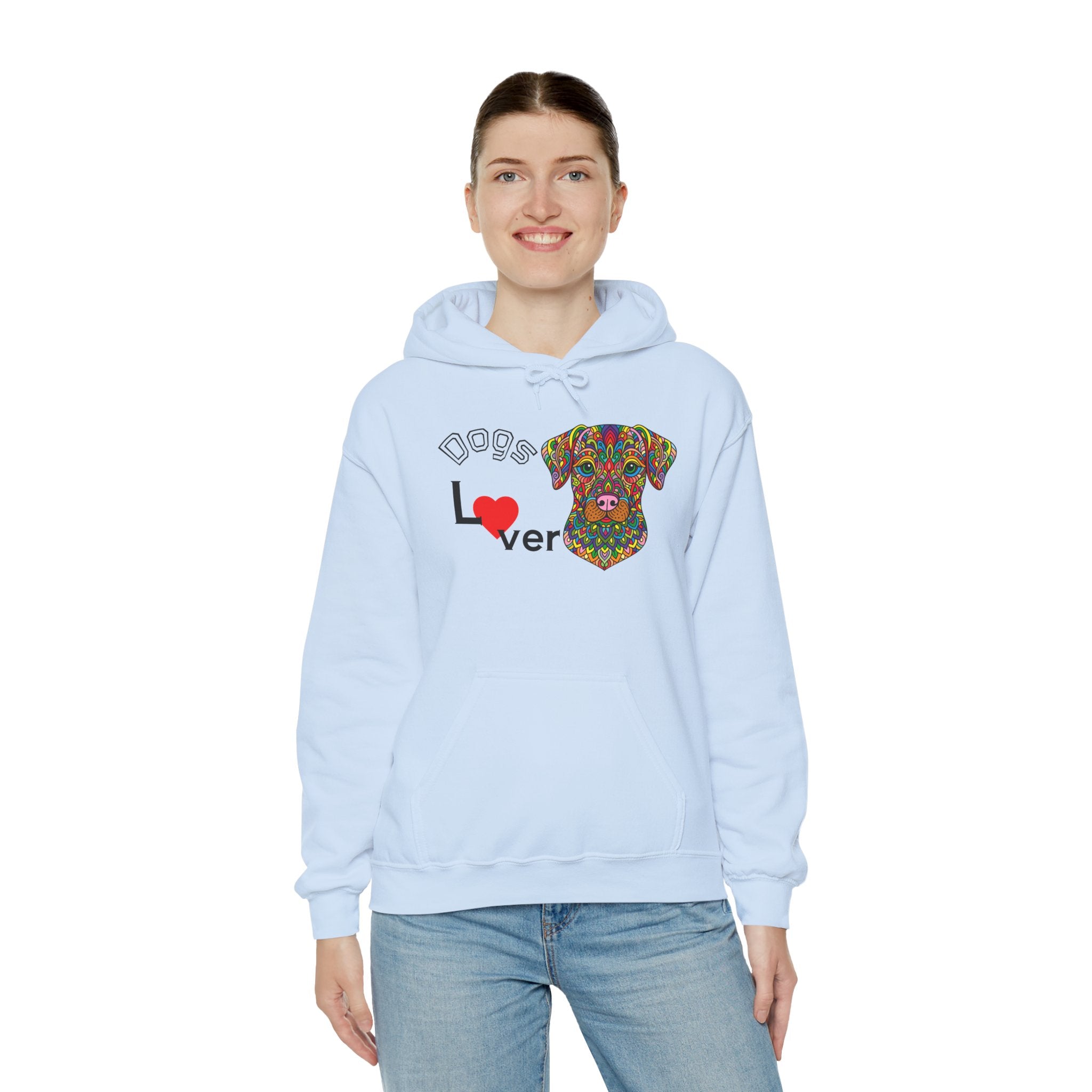 Hoodie for Dogs Lovers, Nature Lover Gift, Fall Apparel, Eco-Friendly Clothing, Dogs lover