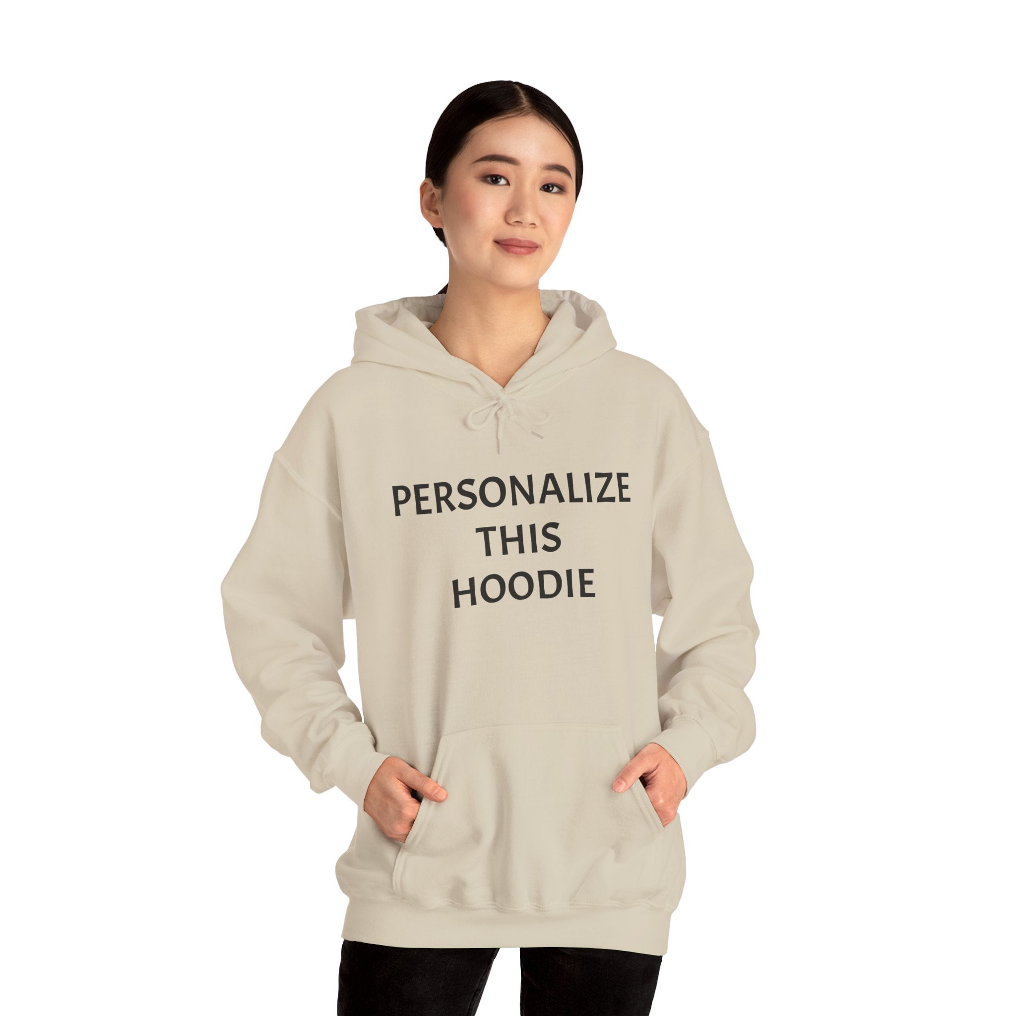 Couple hoodies that can be personalized with your own text