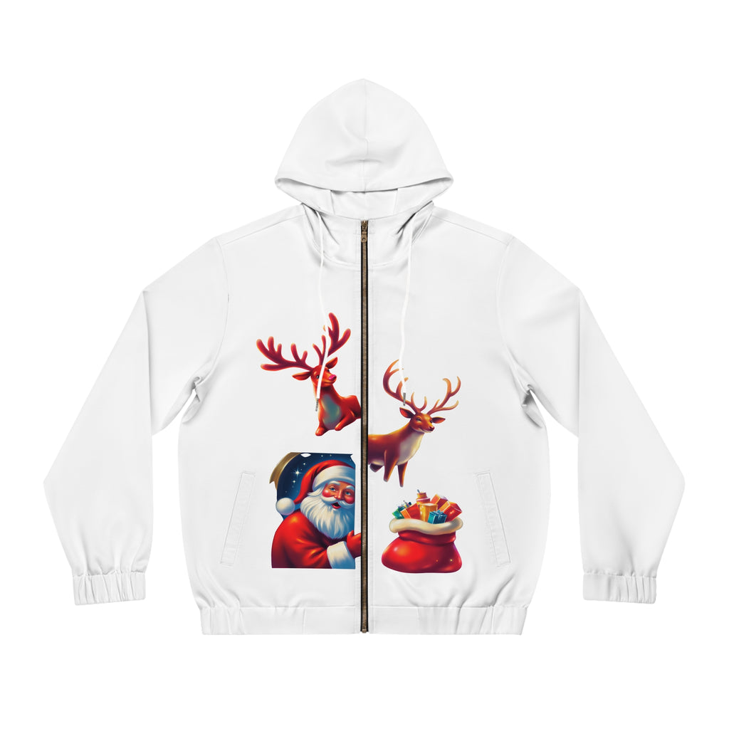 🎄 Christmas Magic Full Zip Hoodie — Bring Holiday Cheer Everywhere You Go