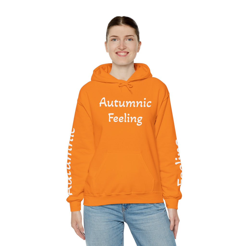 Autumnic Vibe Hoodie | Cozy Unisex Sweatshirt for Fall | Perfect for Harvest Festivals, Thanksgiving, Casual Outings, Bonfire Nights
