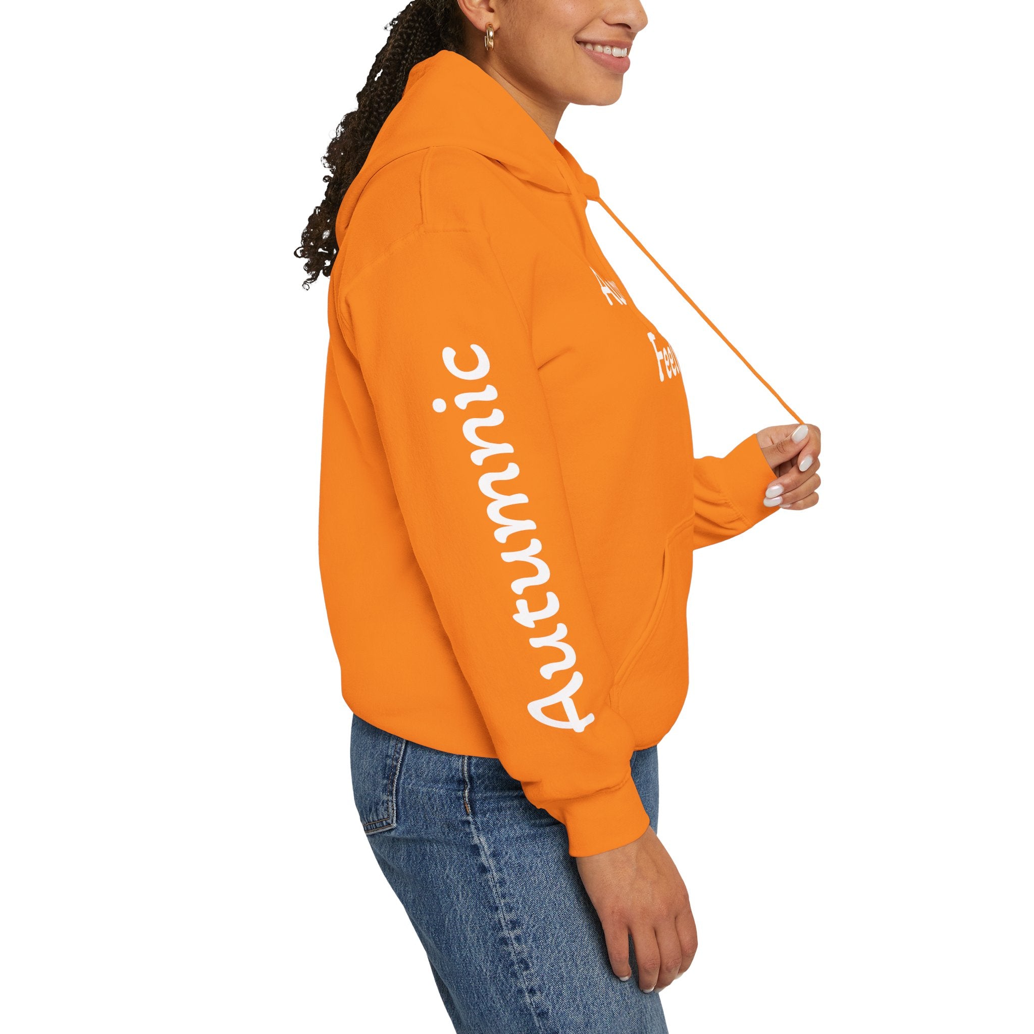 Autumnic Vibe Hoodie | Cozy Unisex Sweatshirt for Fall | Perfect for Harvest Festivals, Thanksgiving, Casual Outings, Bonfire Nights