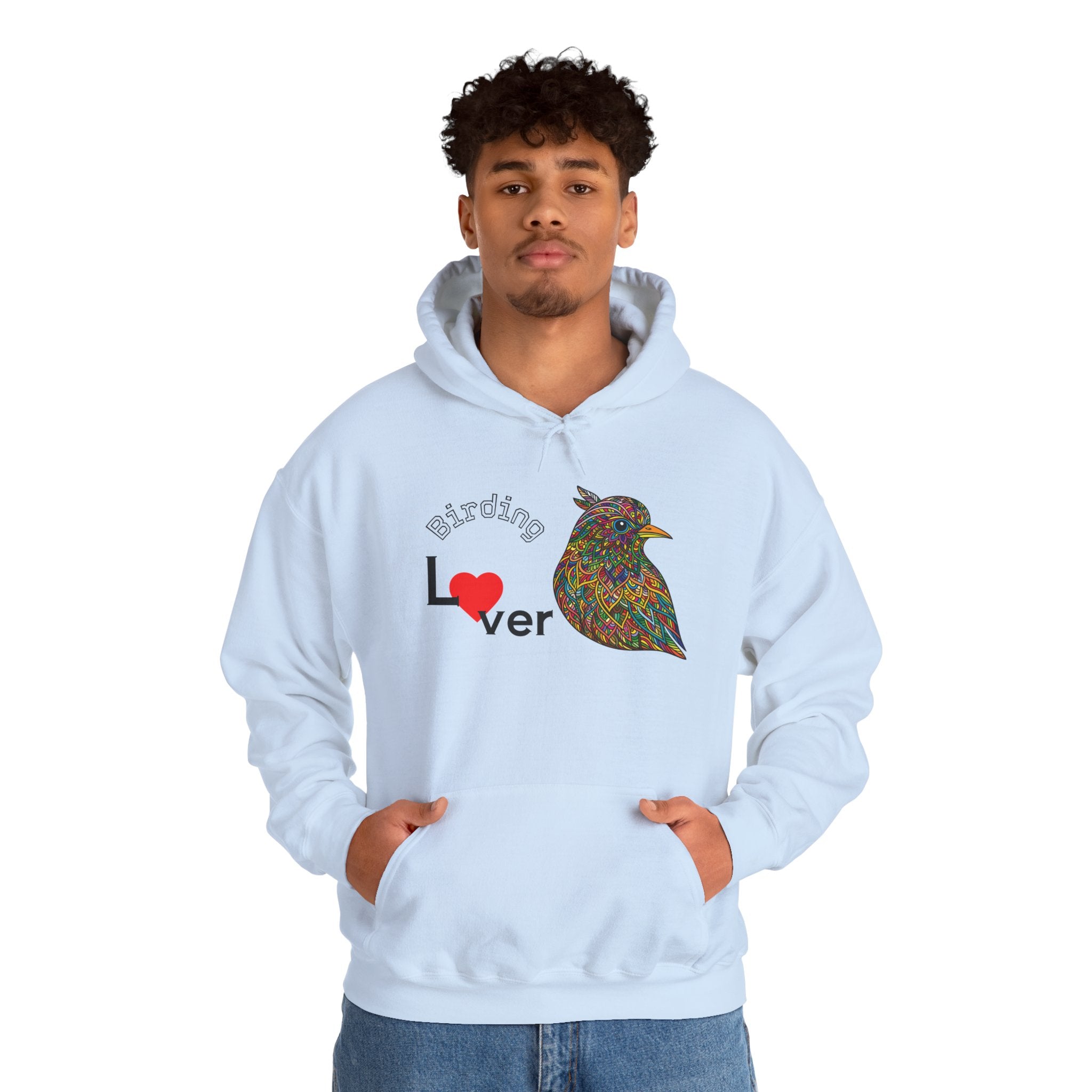 Birding Couples Hoodie, Cozy Fashion, Nature Lover Gift, Fall Apparel, Eco-Friendly Clothing, Birds