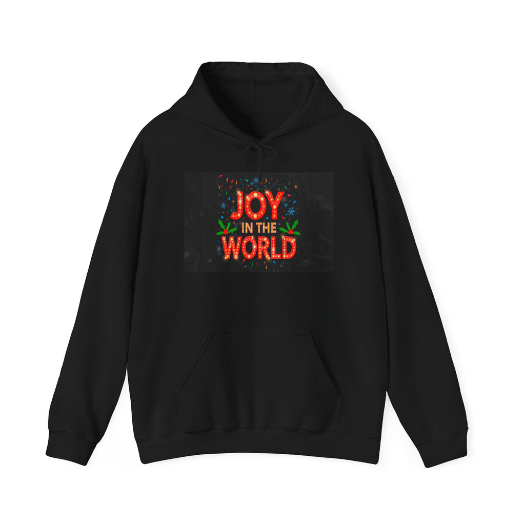 “JOY IN THE WORLD” Christmas Hoodie – Special Couples Edition Version A