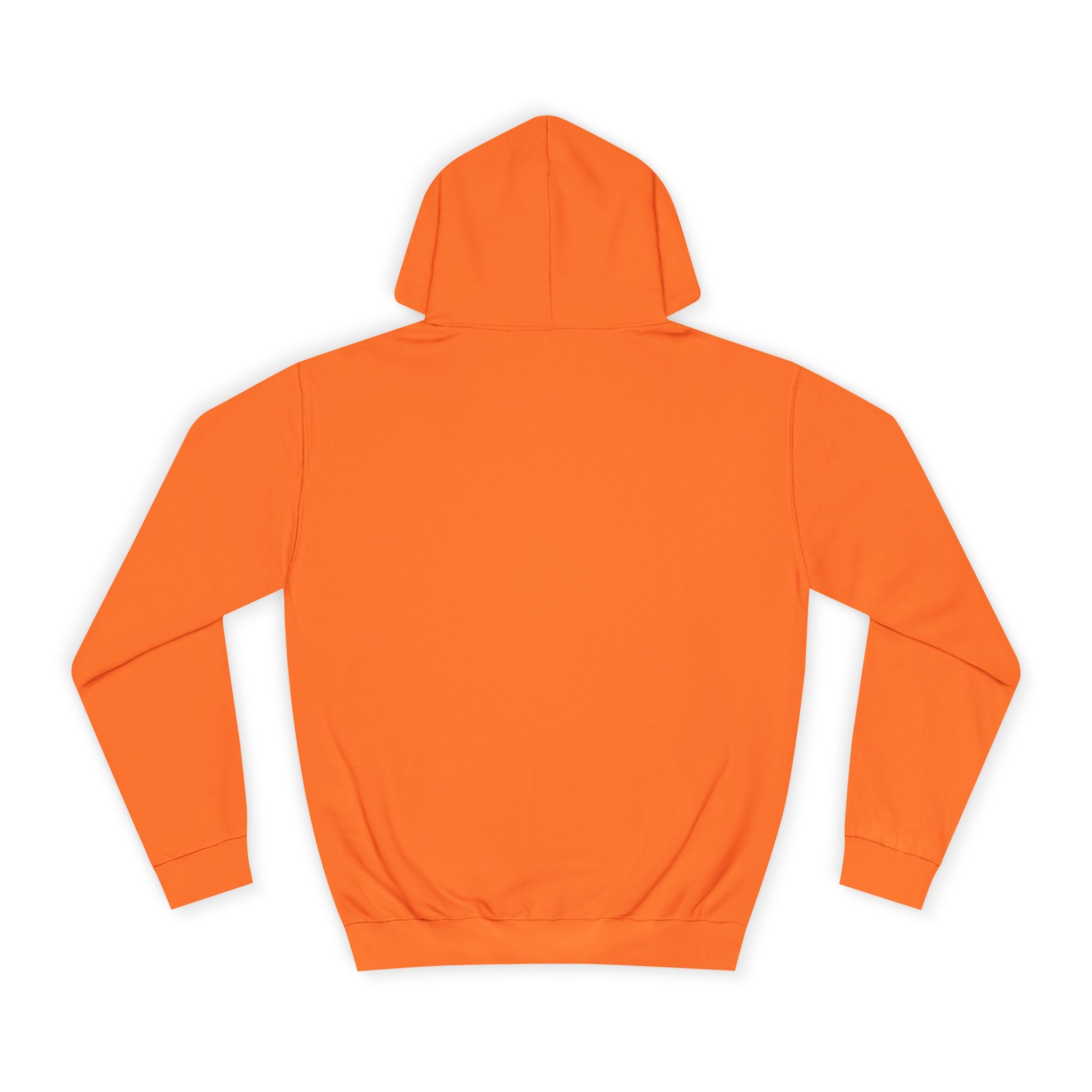Hello Queen Orange Unisex College Hoodie Orange - Fun, Stylish Sweatshirt for Students, Perfect Gift, Casual Wear, Streetwear