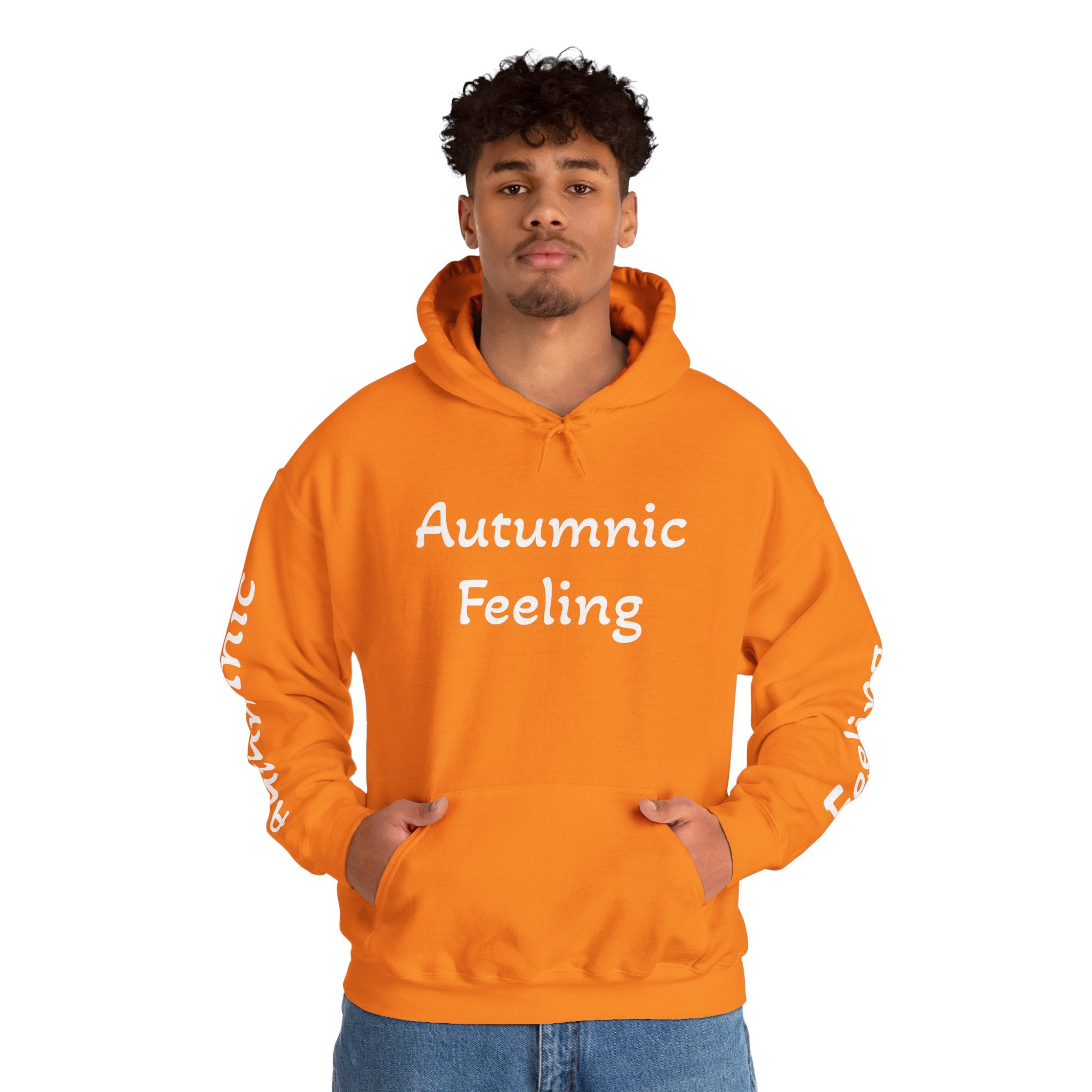 Autumnic Vibe Hoodie | Cozy Unisex Sweatshirt for Fall | Perfect for Harvest Festivals, Thanksgiving, Casual Outings, Bonfire Nights