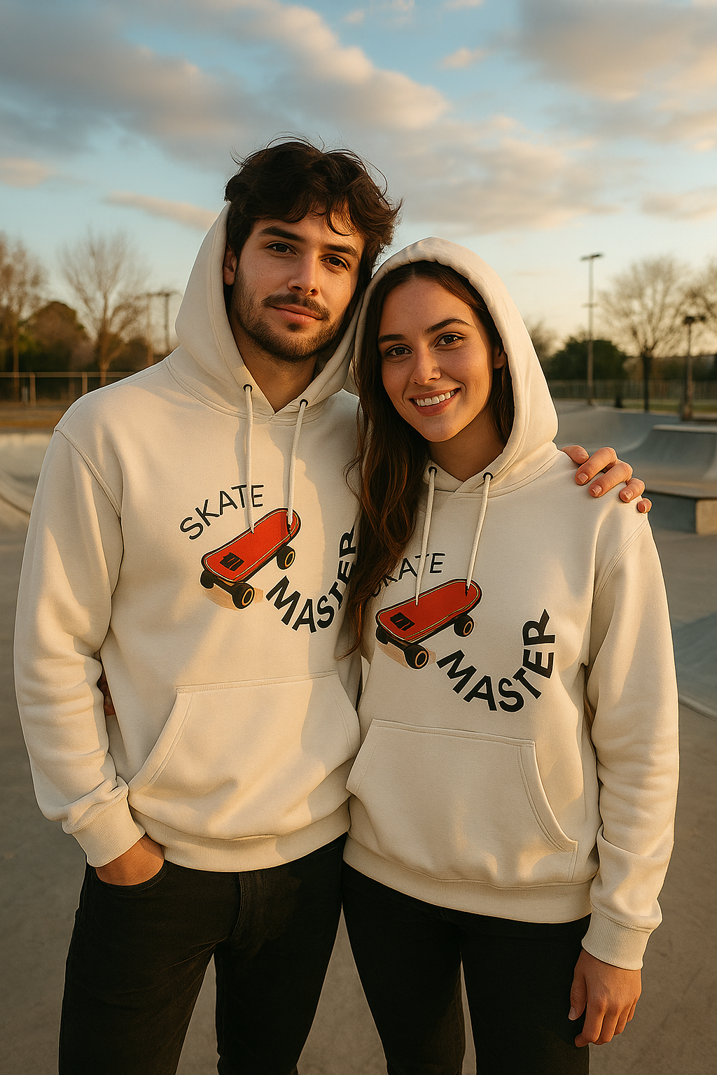 Hoodie for Couples Skateboarders - Cozy and Stylish Hoodie for Skating Enthusiasts