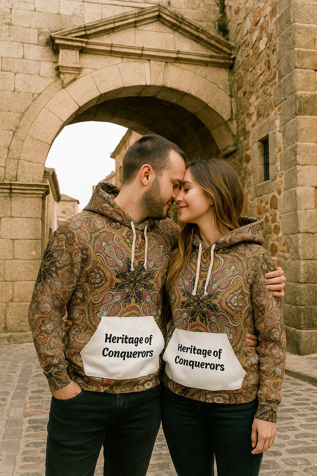 Heritage of Conquerors sweatshirt – 100 Colors Style of Extremadura Hoodie