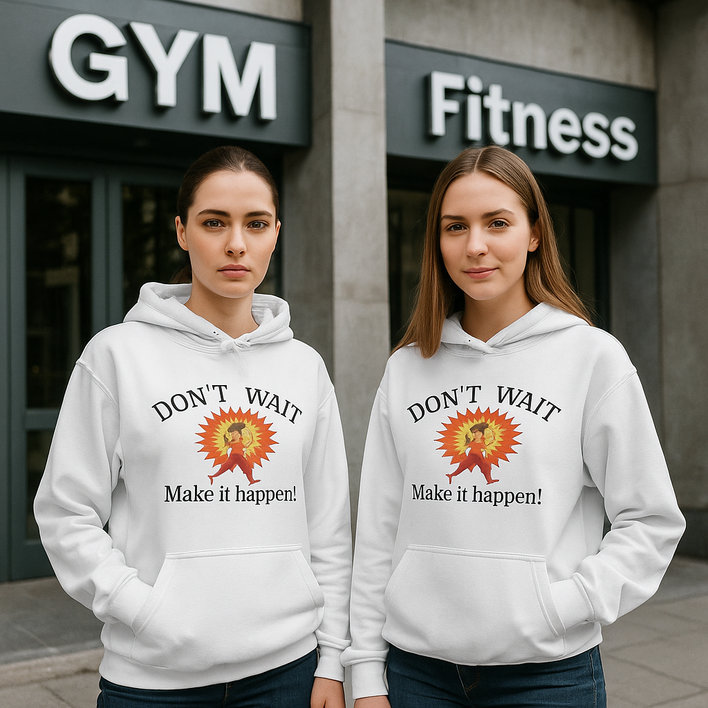 Empowered Women White College Hoodie