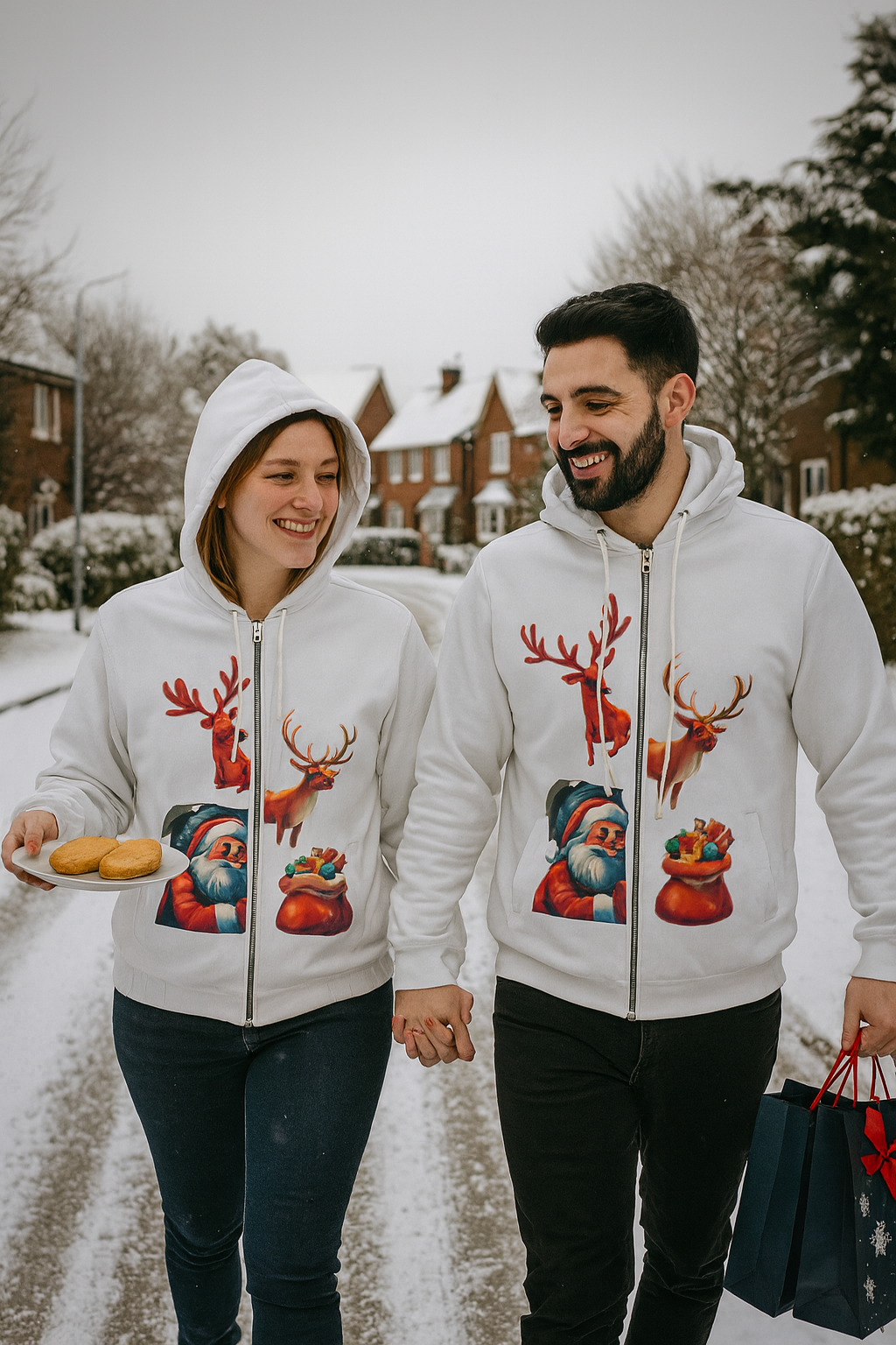 🎄 Christmas Magic Full Zip Hoodie — Bring Holiday Cheer Everywhere You Go