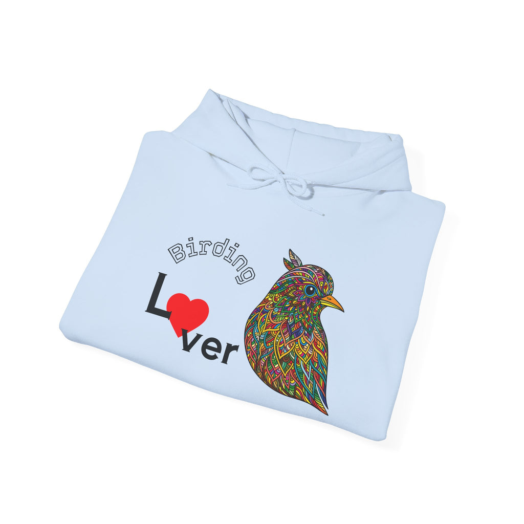 Birding Couples Hoodie, Cozy Fashion, Nature Lover Gift, Fall Apparel, Eco-Friendly Clothing, Birds