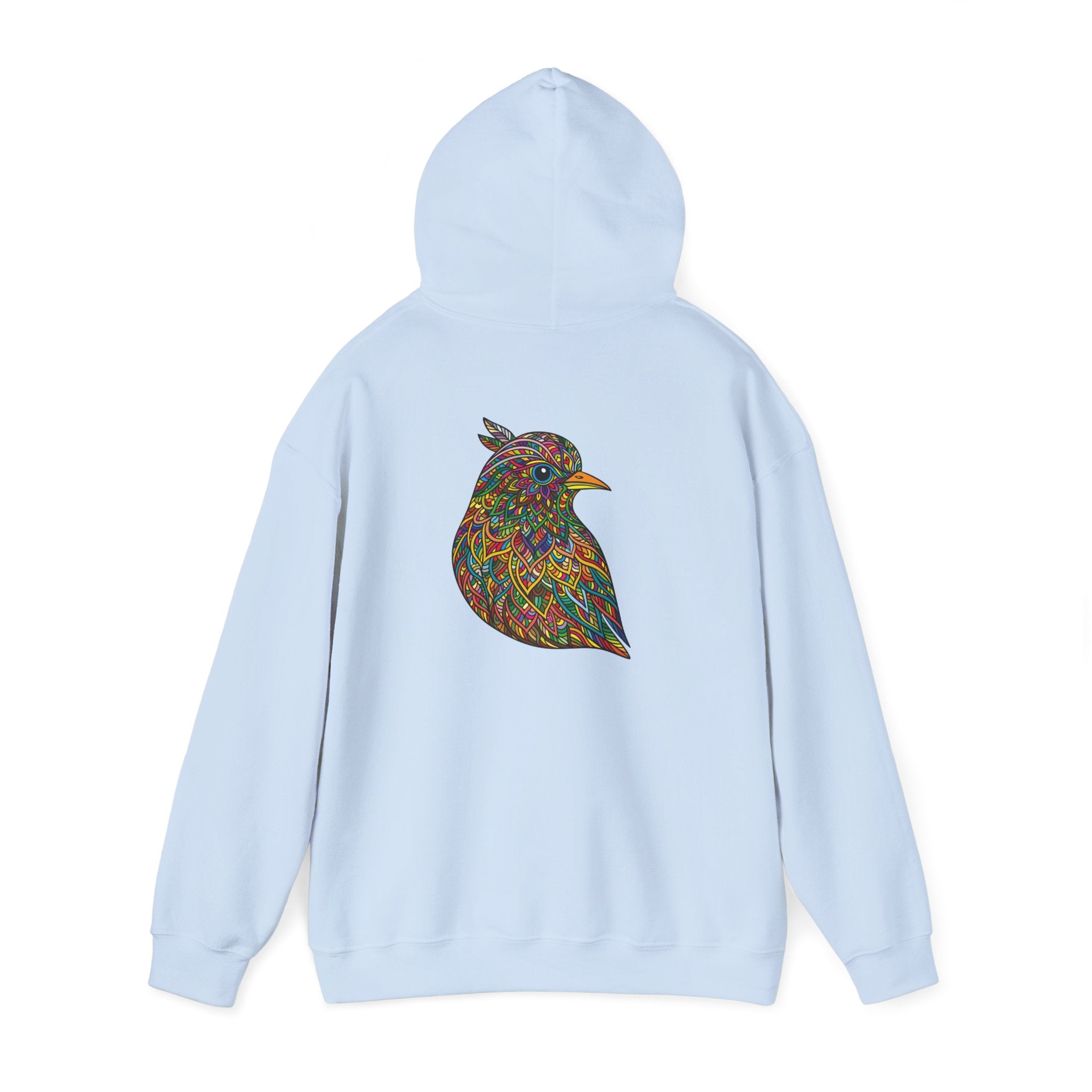 Colorful Bird Hoodie, Unisex Sweatshirt, Cozy Fashion, Nature Lover Gift, Fall Apparel, Eco-Friendly Clothing, Birding