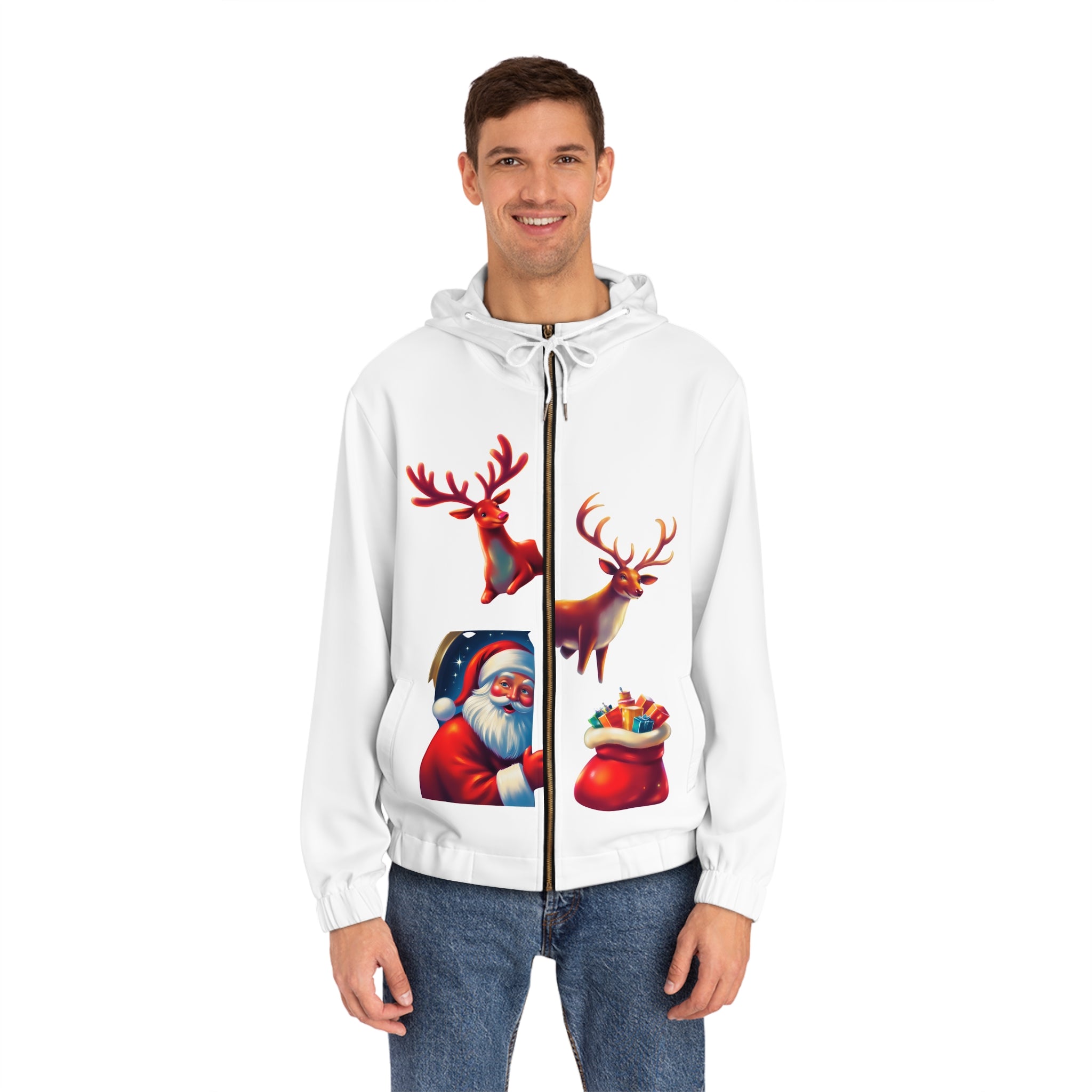 🎄 Christmas Magic Full Zip Hoodie — Bring Holiday Cheer Everywhere You Go