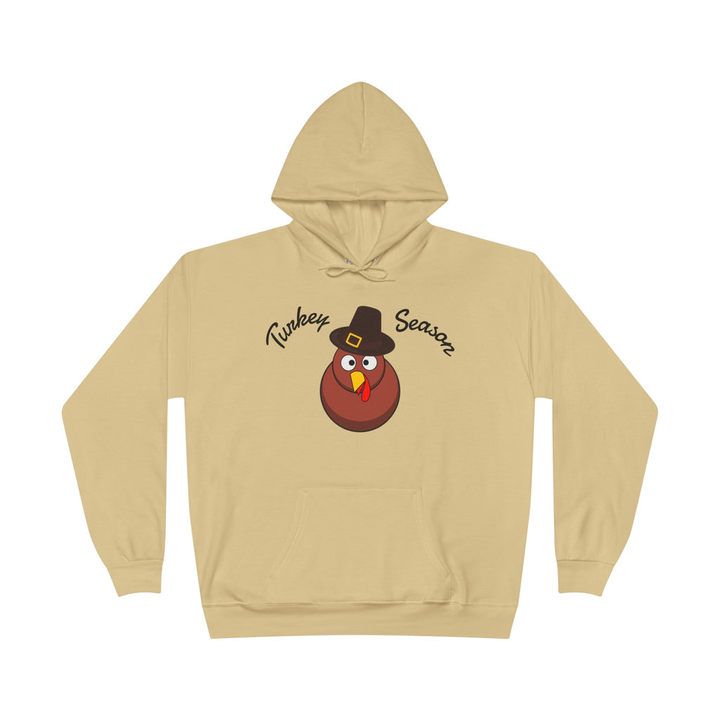 Thanksgiving Turkey Pullover Hoodie, Autumn Apparel, Holiday Gift, Cozy Sweatshirt, Fall Fashion, Family Gathering Wear