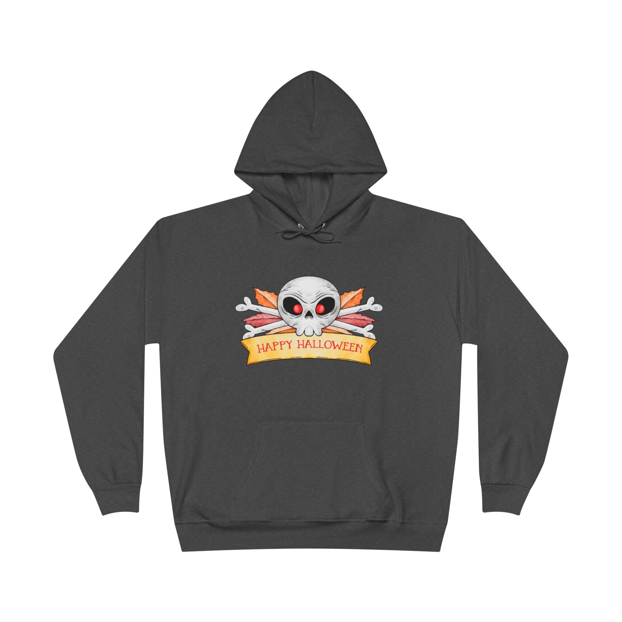 Halloween Skull Hoodie, Cozy Eco-Friendly Sweater, Halloween Costume Sweatshirt, Fall Wardrobe Essential, Spooky Season Apparel, [...]