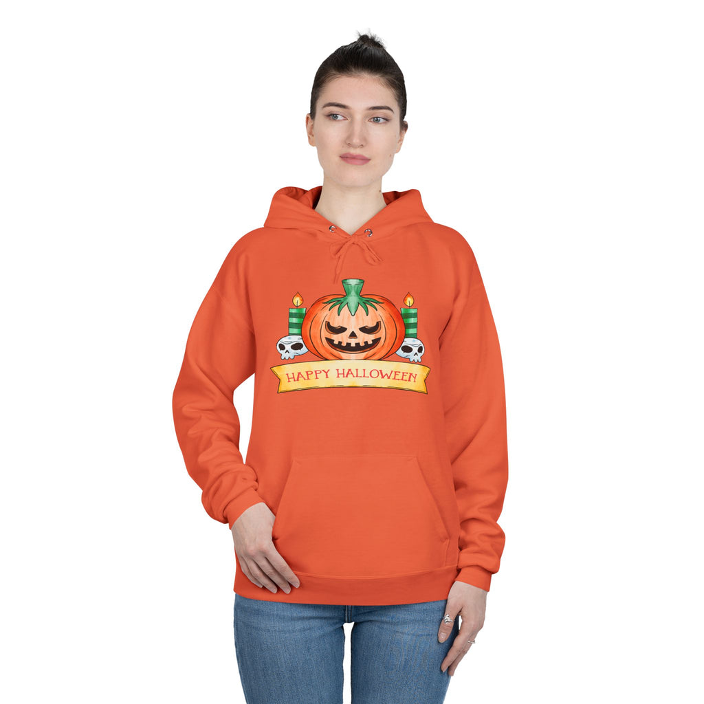 Halloween Pumpkin Hoodie, Cozy Eco-Friendly Sweater, Halloween Costume Sweatshirt, Fall Wardrobe Essential, Spooky Season Apparel, [...]