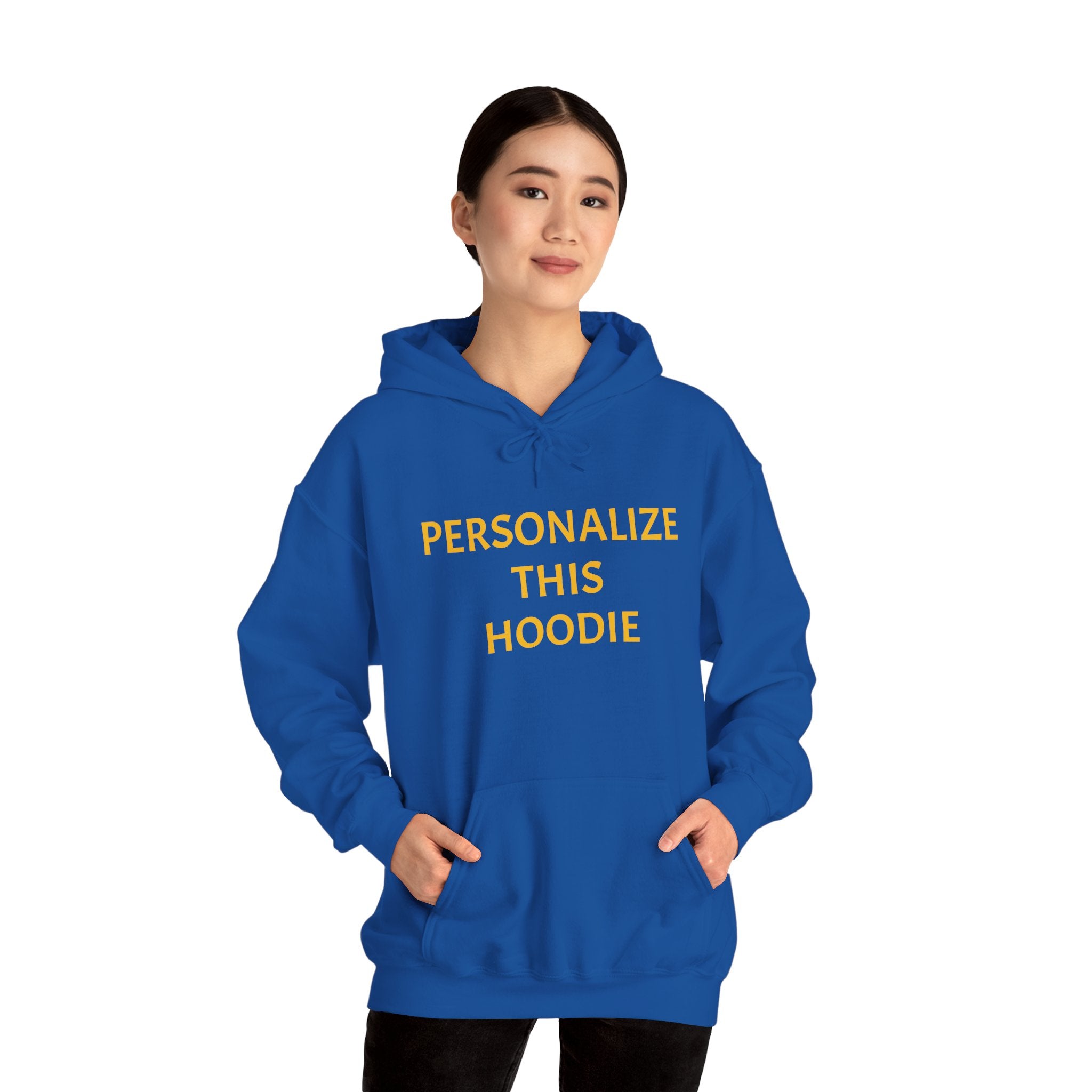 Couple hoodies that can be personalized with your own text